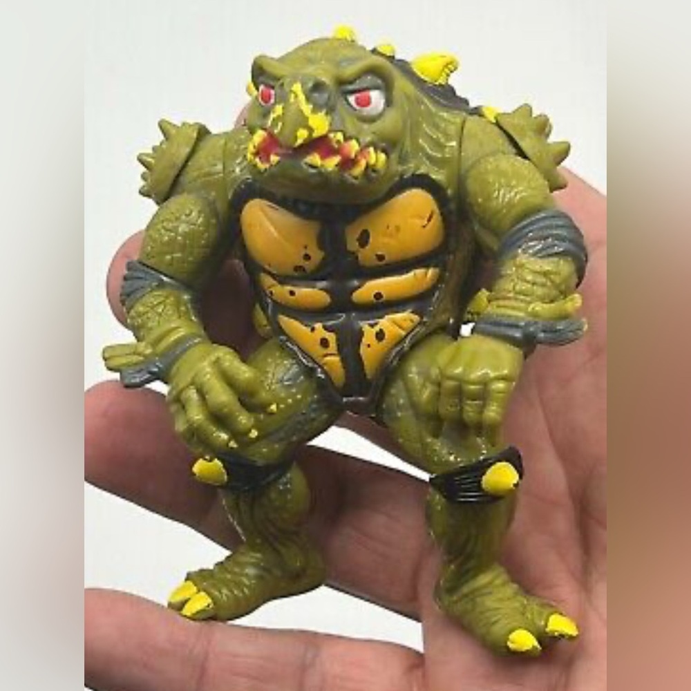 Vintage Playmates 1991 Teenage Mutant Ninja Turtles TMNT Tokka Action Figure